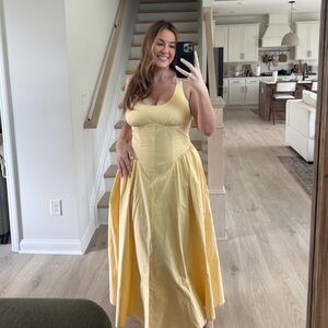 Abercrombie Yellow Dress